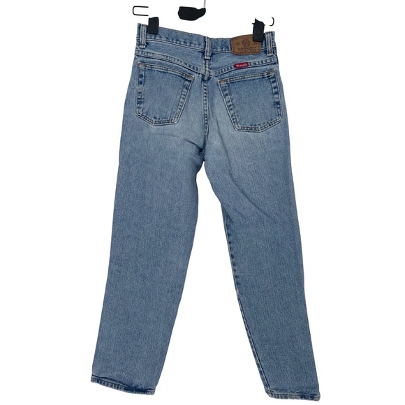 Vintage Wrangler High-Rise Jeans – Made in USA – Size 14 REG (Fits Modern 8–10) - Picture 2 of 7